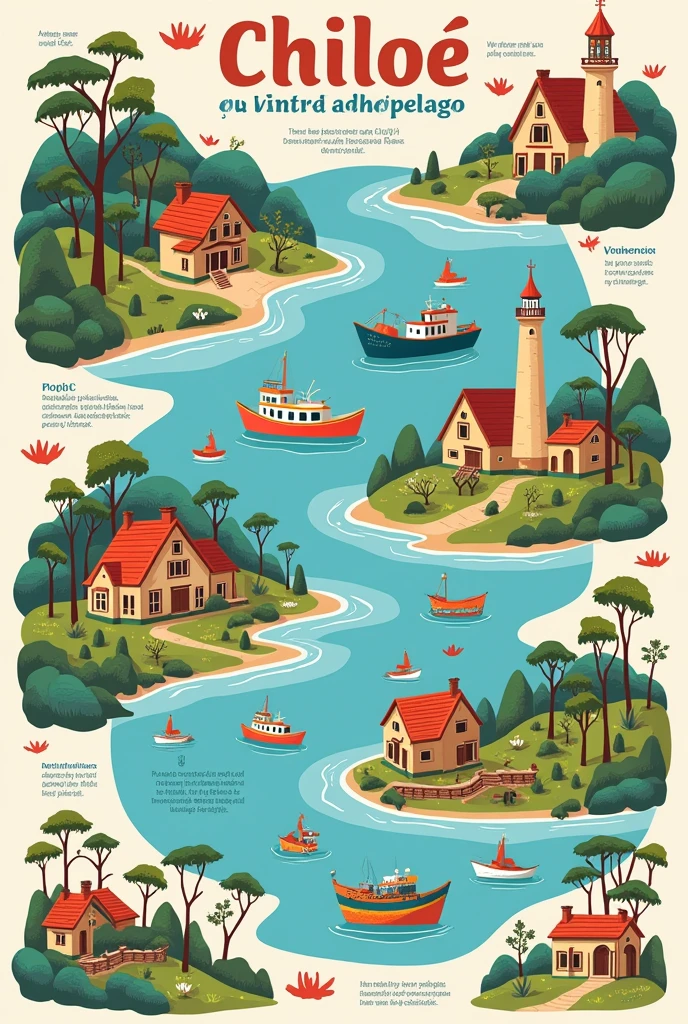 Infographic of Chiloe