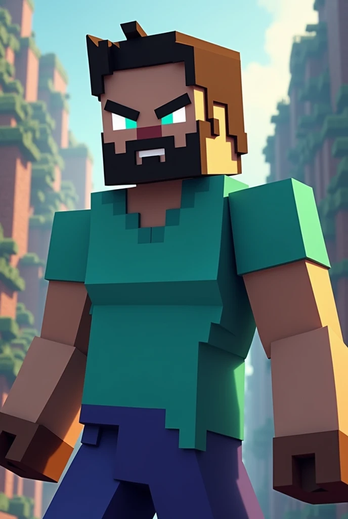 White eyes shiny , eyes white, cartoon image of a man with a beard and a face, minecraft steve, steve from minecraft, herobrine, profile picture 1024px, epic art style, muscular character, minecraft style, style of minecraft, cinematic minecraft, super buff and cool, official art, epic character portrait, high quality voxel art, in style of minecraft
2
White eyes, a cartoon image of a man with a beard and a face, concept art inspired by Greg Staples, Artstation, pixel art, minecraft steve, steve from minecraft, herobrine, profile picture 1024px, epic art style, muscular character, minecraft style, style of minecraft, cinematic minecraft, super buff and cool, official art, epic character portrait white eyes