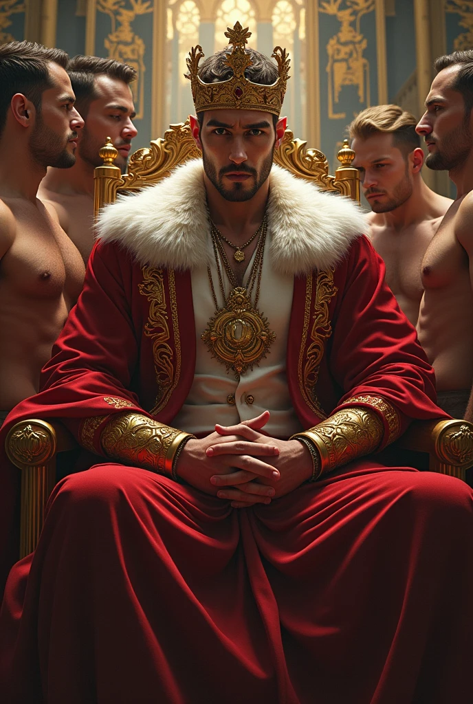 King of a bunch of sexy mans