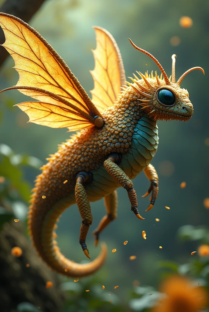 Creature that combines bee and dragon