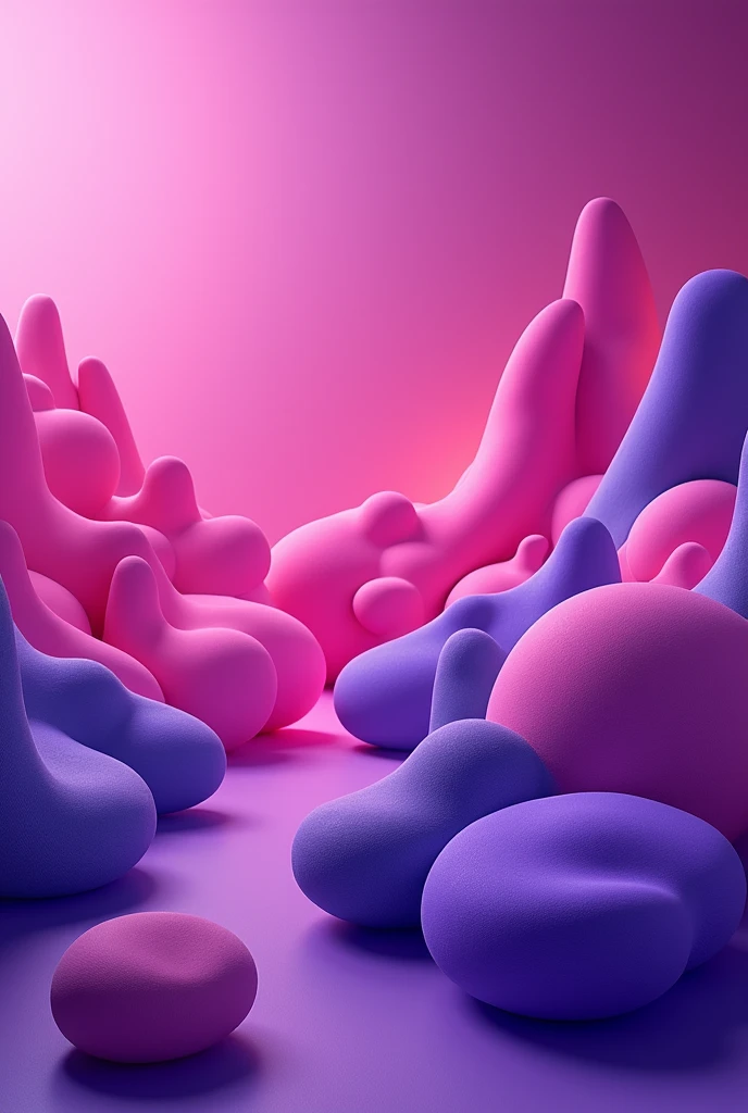 Create a purple and pink fiber internet banner