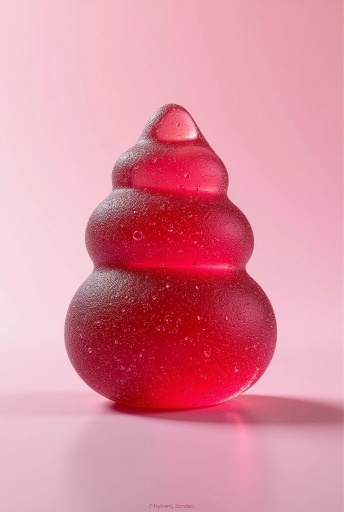 create an image of a nutritional product, It is a pre-workout made from natural products, Among them: grape flour, ginger powder, guarana powder, beet powder and gelatin to give shape and color. Its shape will be in gum