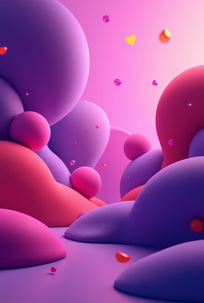 Create a purple and pink internet banner