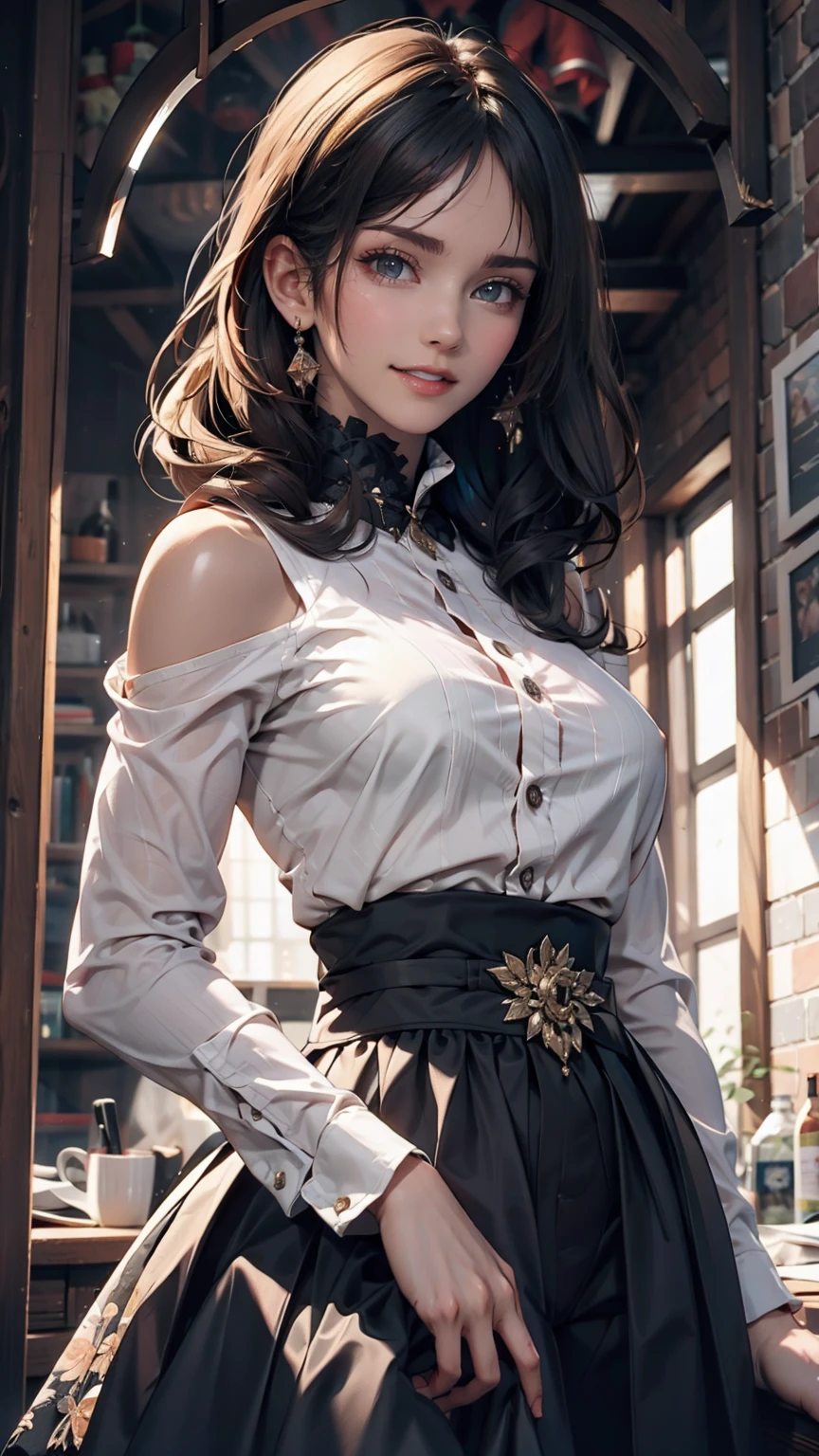highly detailed, 8k, masterpiece, One person, Blue frills_hair_tube, dress, bend_that&#39;s all , Grin, (perfection_face), Sitting, machine, Brilliant, Complex, Dramatic lighting, 4K, detailed_background, Caustics, full_body, (Surreal:1.3), bloom,(Beautiful lighting:1.3), Caustics, Dynamic Lighting, Beautiful lighting,  