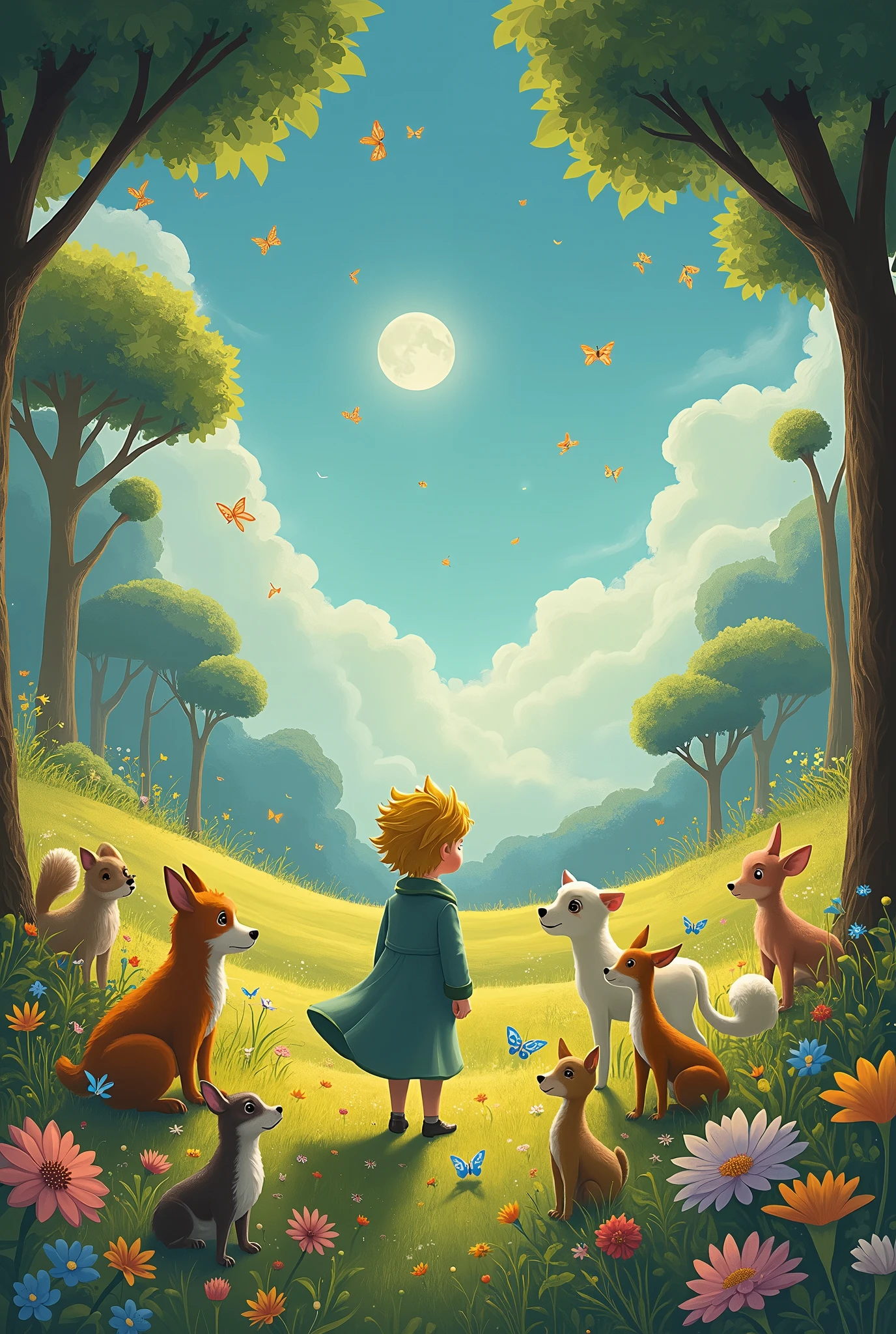 Art: The Little Prince Go to the Animal Lover Planet