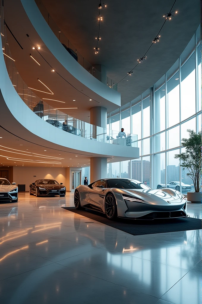 Car showroom architecture 
