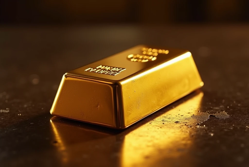 a gold bar