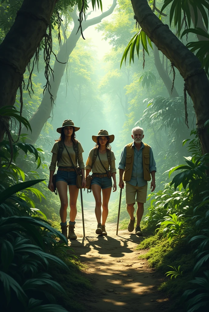 Lily, a fearless archaeologist, and her partner Tim, venture deep into a dense jungle in search of the legendary Lost City. Knox, a old local guide, joins them, as he is the only one who knows the dangerous area.
