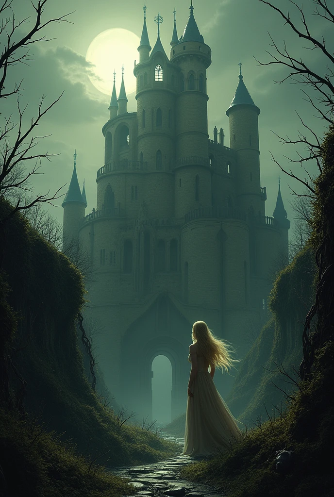 One day, an evil witch cast a spell on the castle and trapped the princess in a high tower, surrounded by walls of thorns and scary monsters.