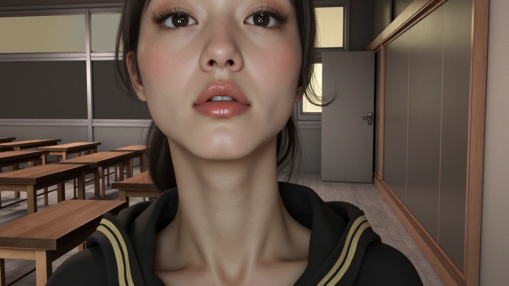 beautifu Japanesel girl long neck