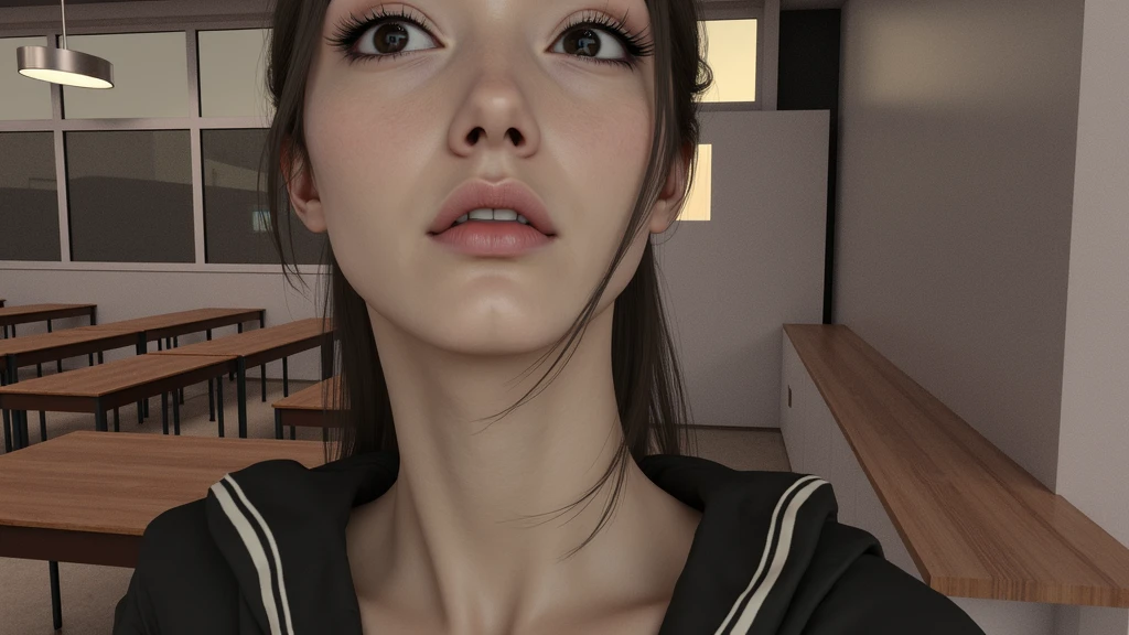 beautifu Japanesel girl long neck