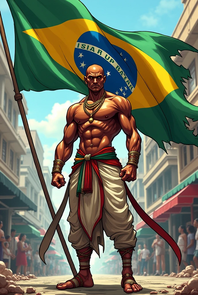 Street fighter Dhalsim Corinthians flag