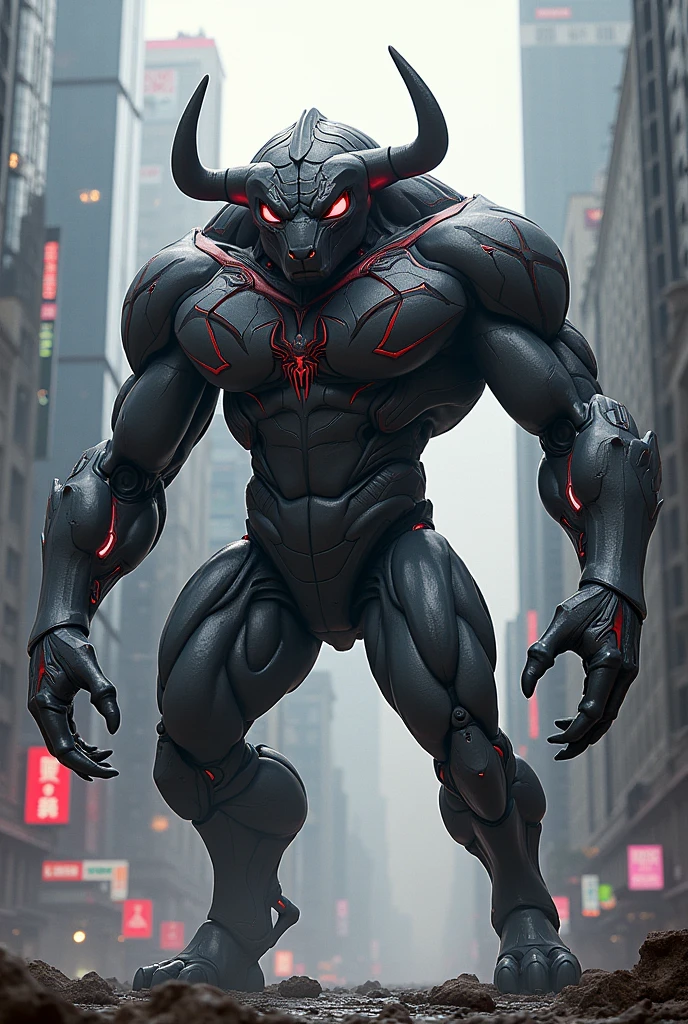 Spider-man mais taureau