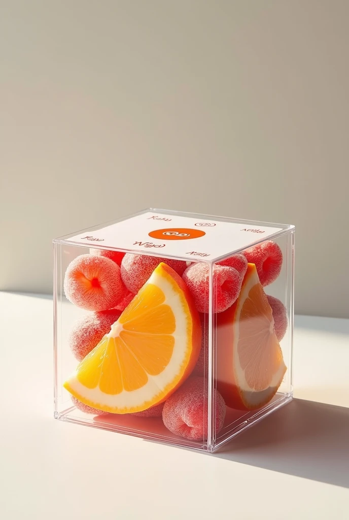 make the packaging very eye-catching with the food that was used, the shape is chewing gum