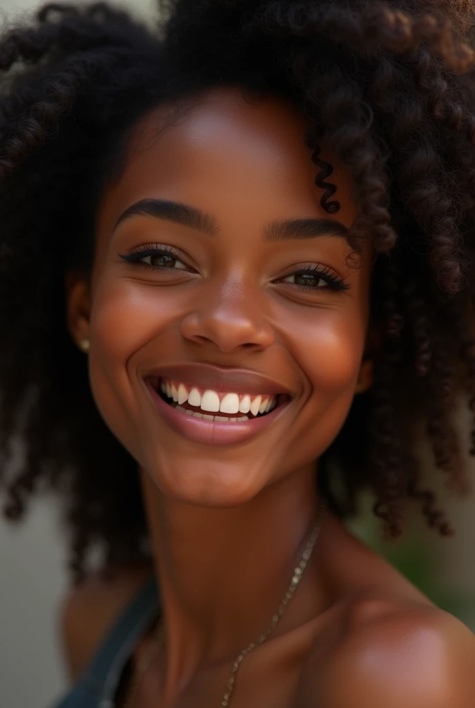 A French Caribbean half-breed with a breathtaking smile

