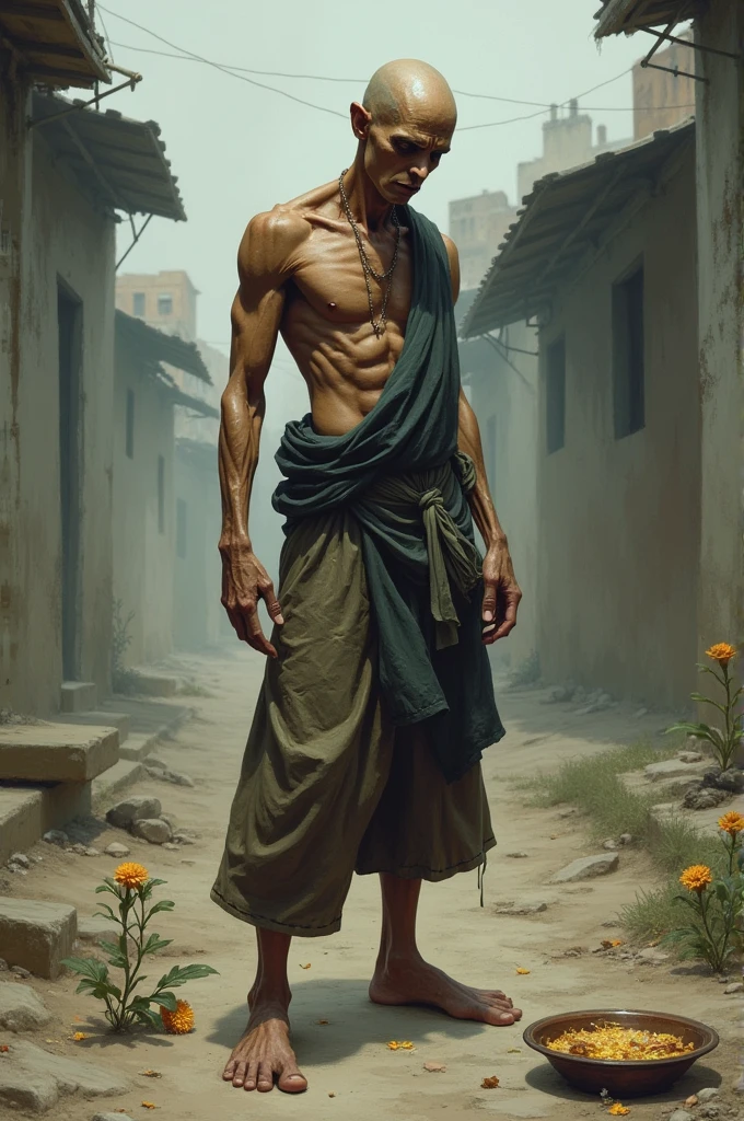 Malnourished Dhalsim on the side