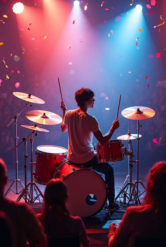 Birthday drummer