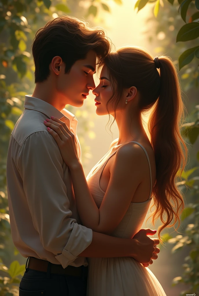 man and woman