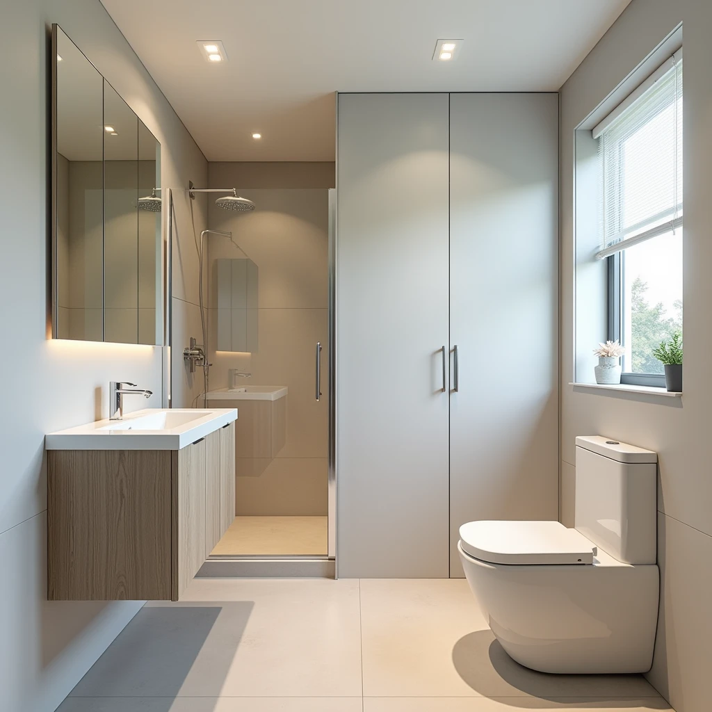 BATHROOM remodel FOR SMALL SPACE