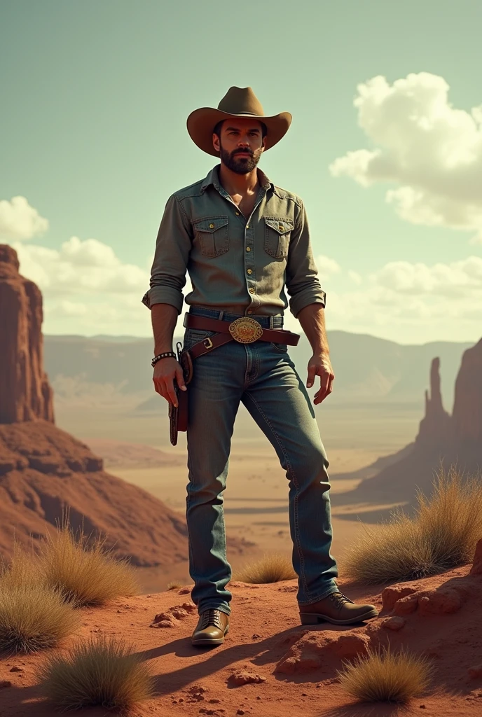 An LGBT cowboy in the backlands