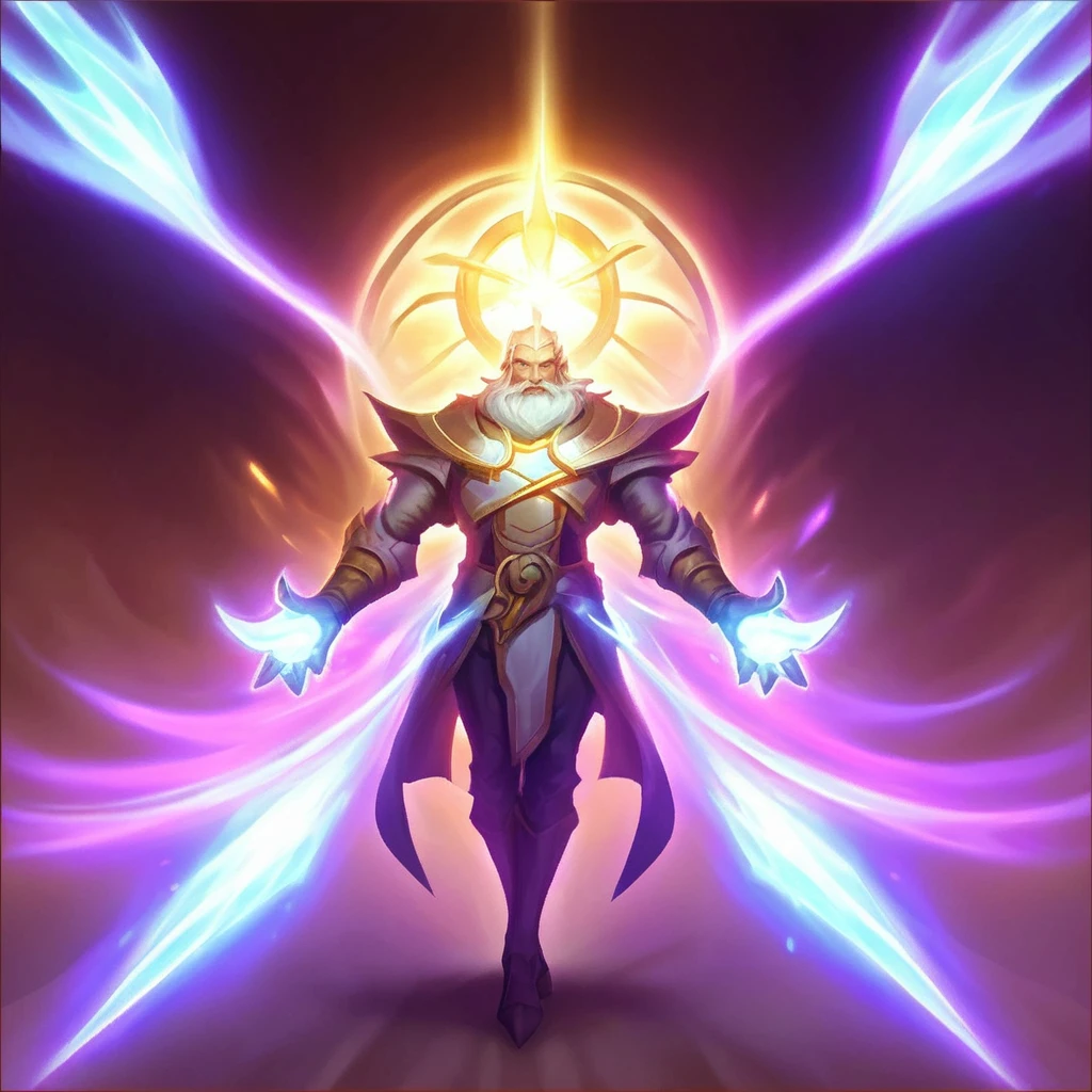 Description: The character emits a dim light that reduces the accuracy of enemies and improves their perception to detect dangers..

visual: A soft aura of white light around the character, with diffuse and light shine.

element: Faith Color/detaileds: White light, with a soft glow and a diffused light effect.