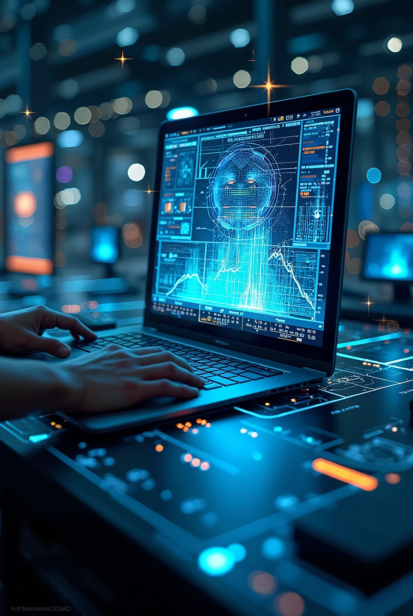 Machine Learning: AI ka ek hissa Machine Learning (ML) hai, jisme machines data se seekhti hain aur apne aap improve karti hain