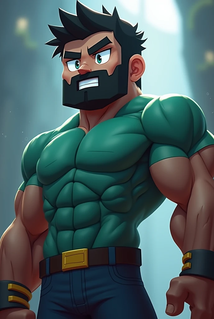 White eyes, cartoon image of a man with a beard and a face, minecraft steve, steve from minecraft, herobrine, profile picture 1024px, epic art style, muscular character, minecraft style, style of minecraft, cinematic minecraft, super buff and cool, official art, epic character portrait, high quality voxel art, in style of minecraft
2
White eyes ,a cartoon image of a man with a beard and a face, concept art inspired by Greg Staples, Artstation, pixel art, minecraft steve, steve from minecraft, herobrine, profile picture 1024px, epic art style, muscular character, minecraft style, style of minecraft, cinematic minecraft, super buff and cool, official art, epic character portrait white eyes