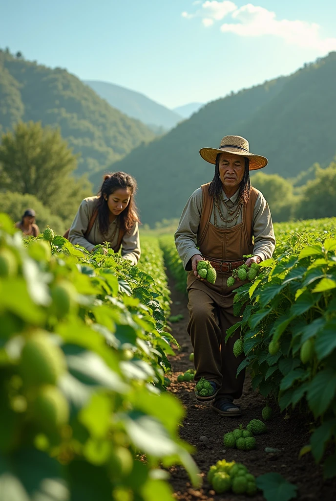 Hops in indigenous hands