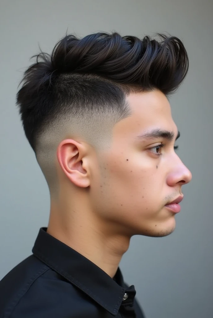 Corte de cabello low fade 