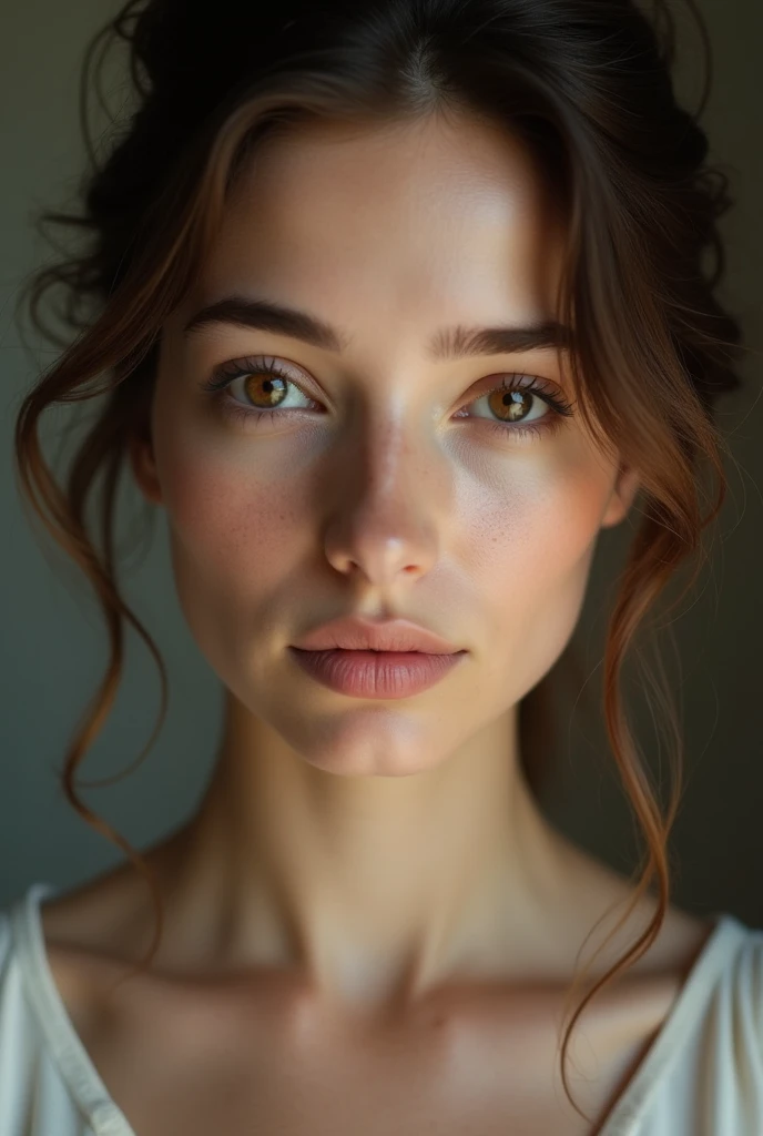 Naked woman facecam