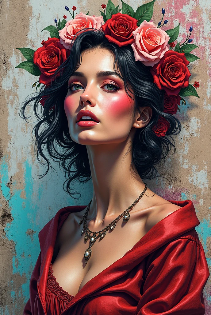 Graffiti for a makeup brand called Aphrodite