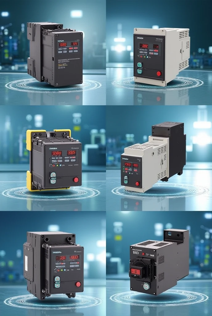 create Programmable Logic Controller images (CLPs), Thermostats, Level Sensors, Servomecanismos (servants), Control Valves and Temperature Controllers. There are 6 types of image