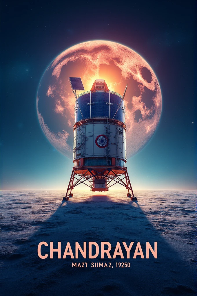 Chandrayan :Pride and story of India (poster making)