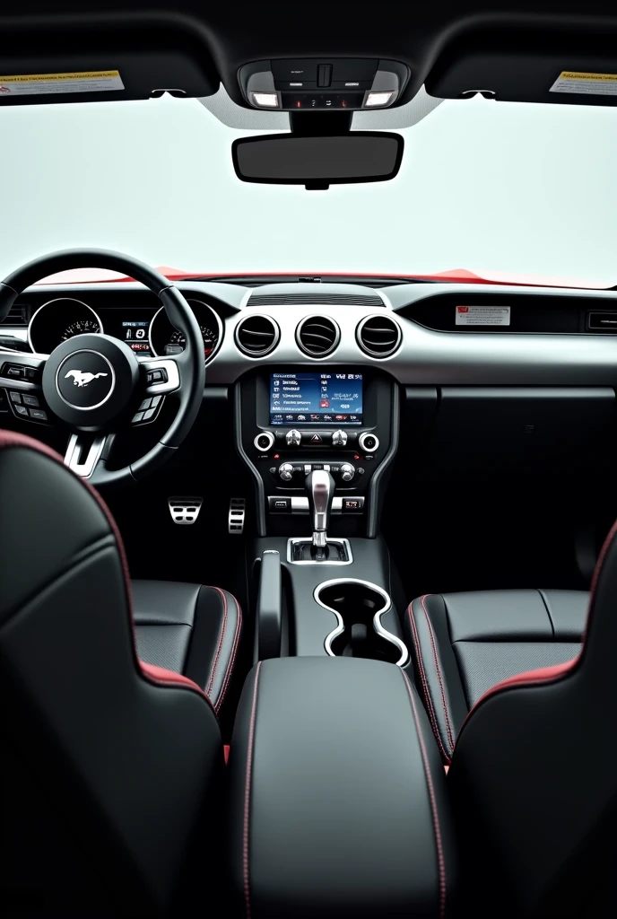 I want the photo of interior of mustang gt 