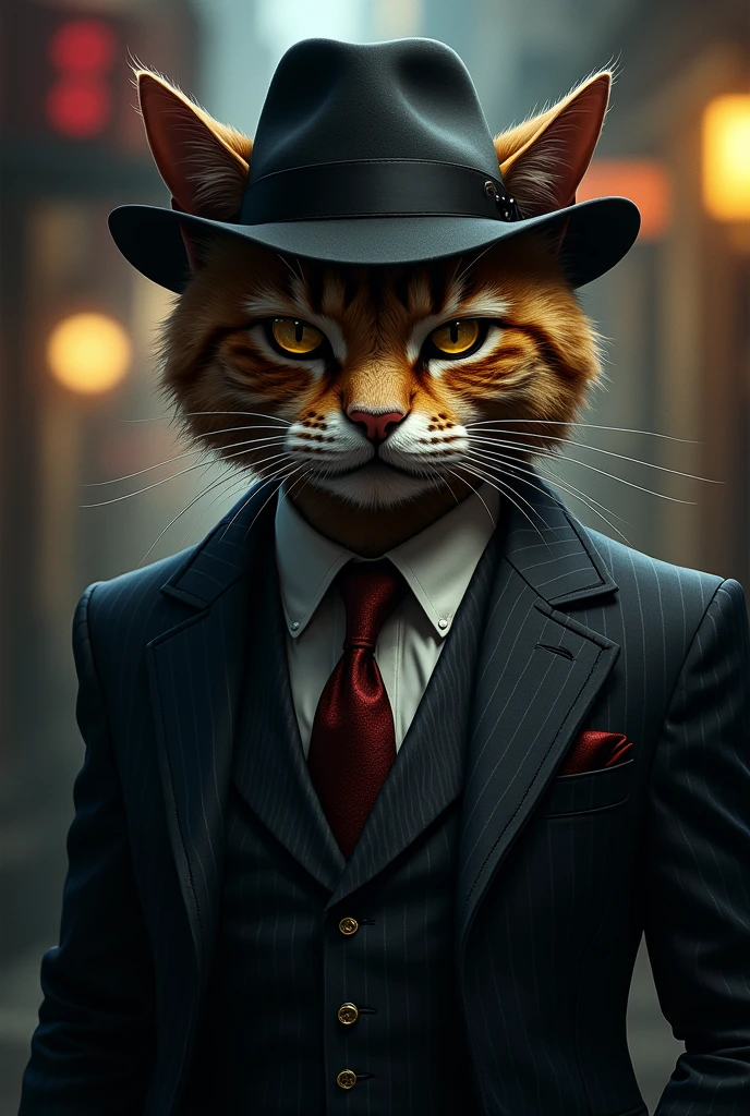 cat gangster
