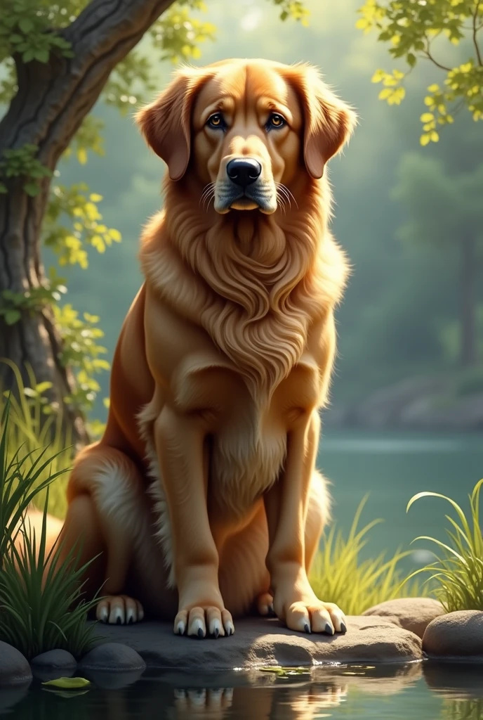 Drawing a dog