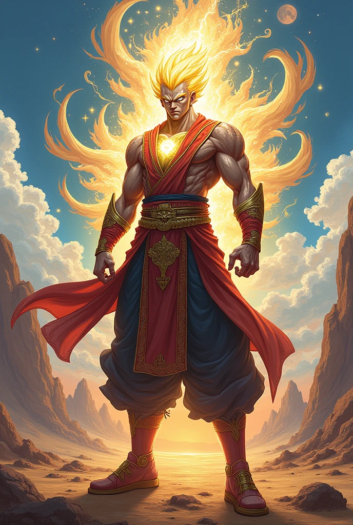 Gojo in dragon ball