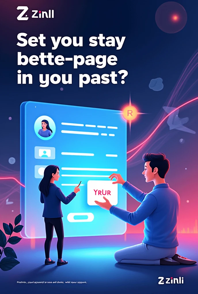 Create a flyer that says Zinli accounts are recharged