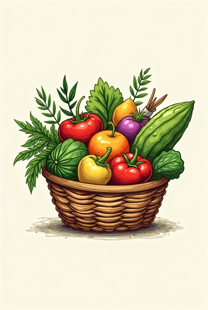 Make a organic foods shop logo for brand simple but super unique not just leaves
