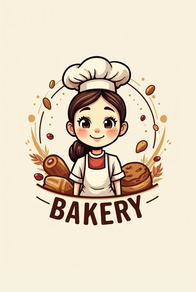 Make a bakery shop logo for brand simple but super unique