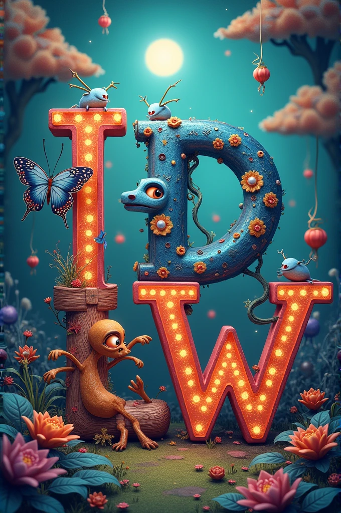 IDW letters with fantasy 