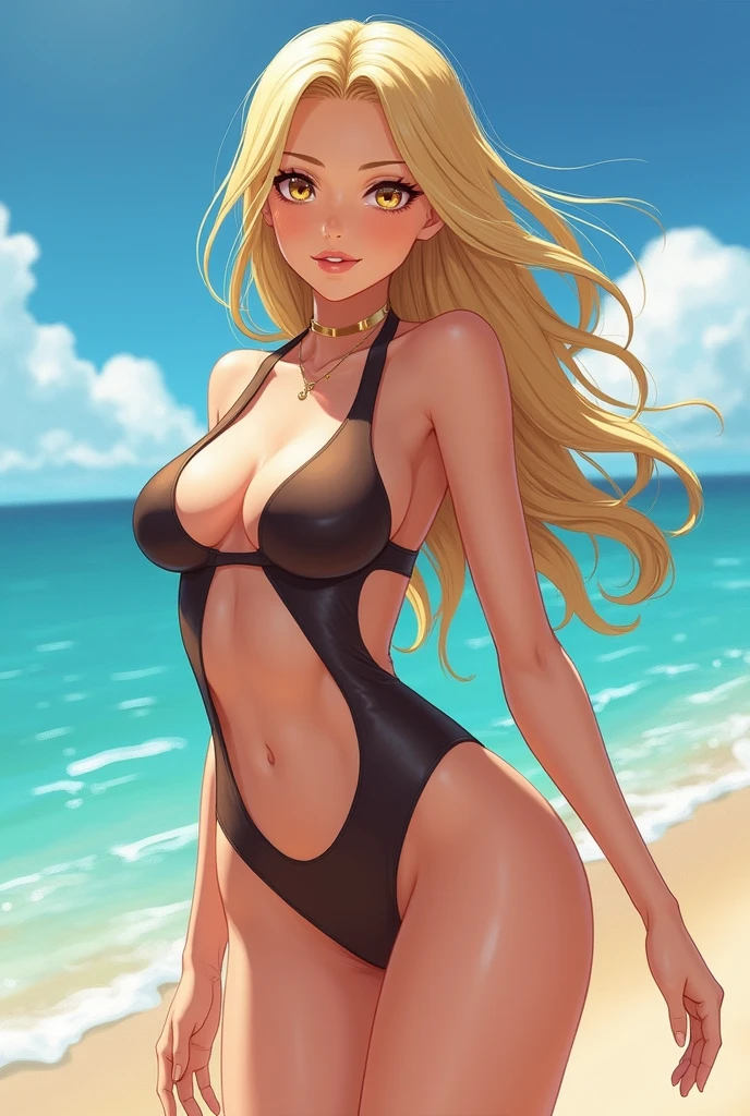 Tsunade in a swimsuit