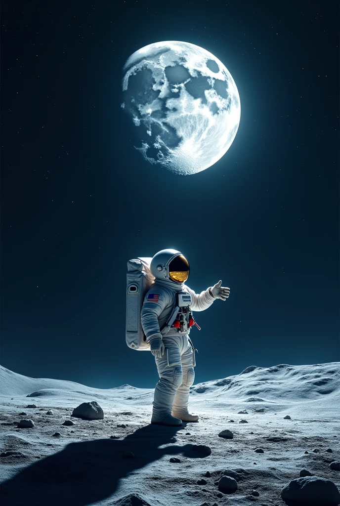 Poster on topic ‘Touching Lives While Touching the Moon.


