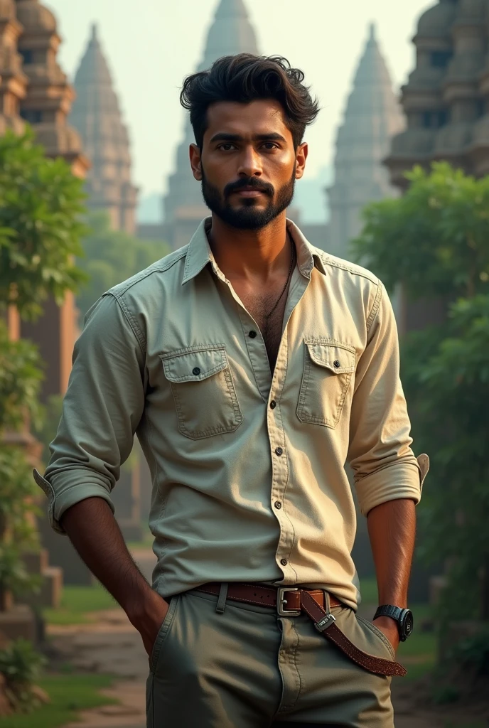 Dusky tamil nadu handsome guy in casuals