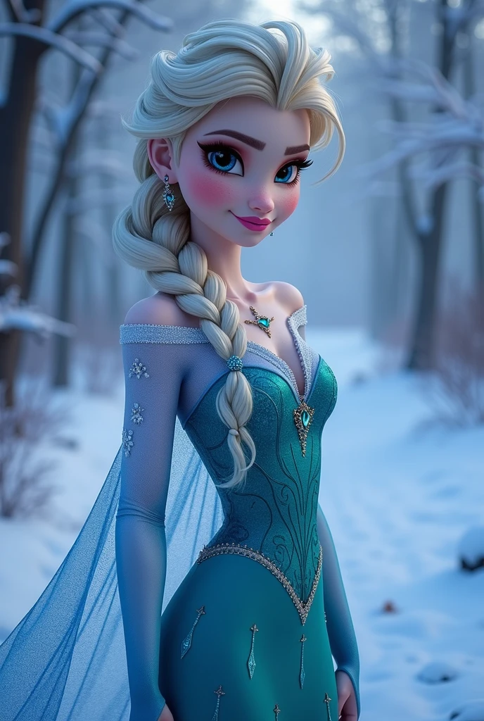 Elsa frozen, mmf threesome, explicit
