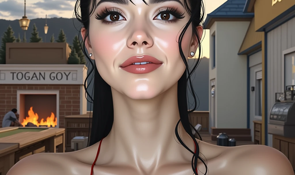 Create a basic 3D mesh, aligned with the head and body of the person in the photo.
Use the photos as a reference to sculpt a detailed 3D version of the person. Right