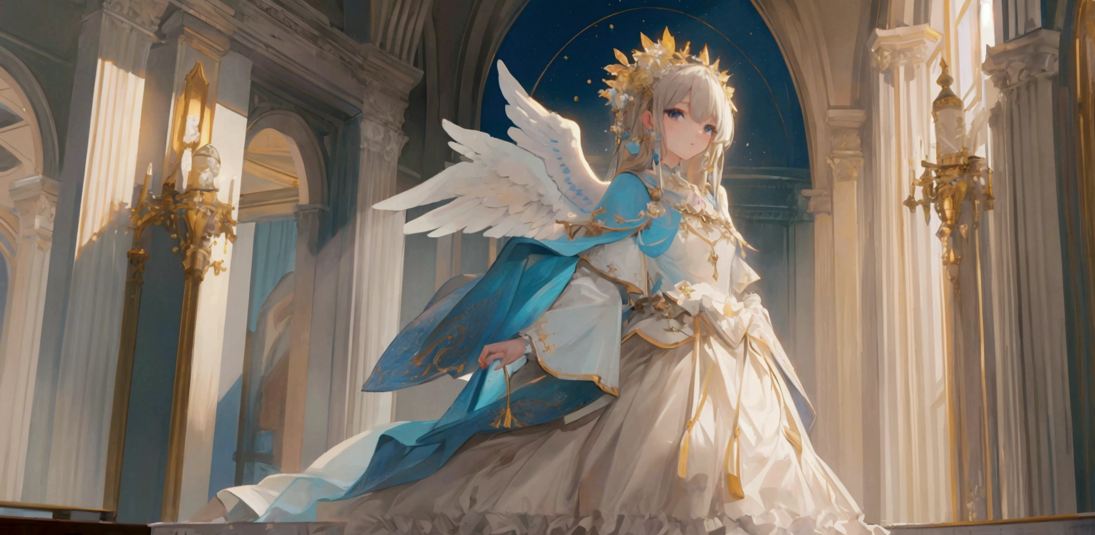 ((masterpiece, Highest quality, Super Definition, High resolution)),Angel,tall,