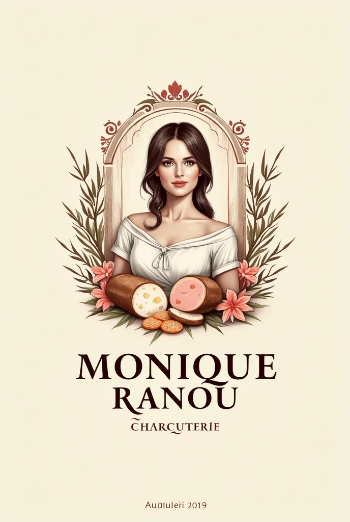 Charcuterie Woman logo "Monique Ranou"