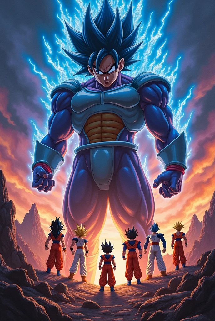 Make a poster on movie DRAGON BALL Z -COOLER'S REVENGE(1991) and write the name of the movie in poster