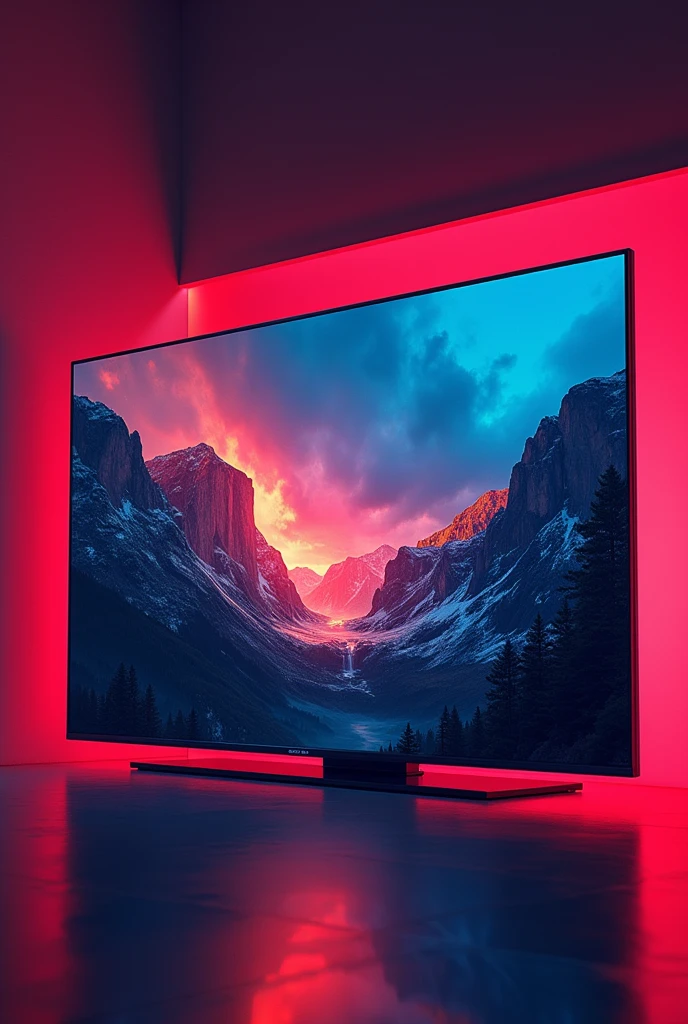 A black friday poster of a television